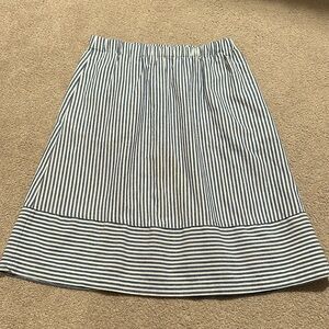 J.Crew striped skirt